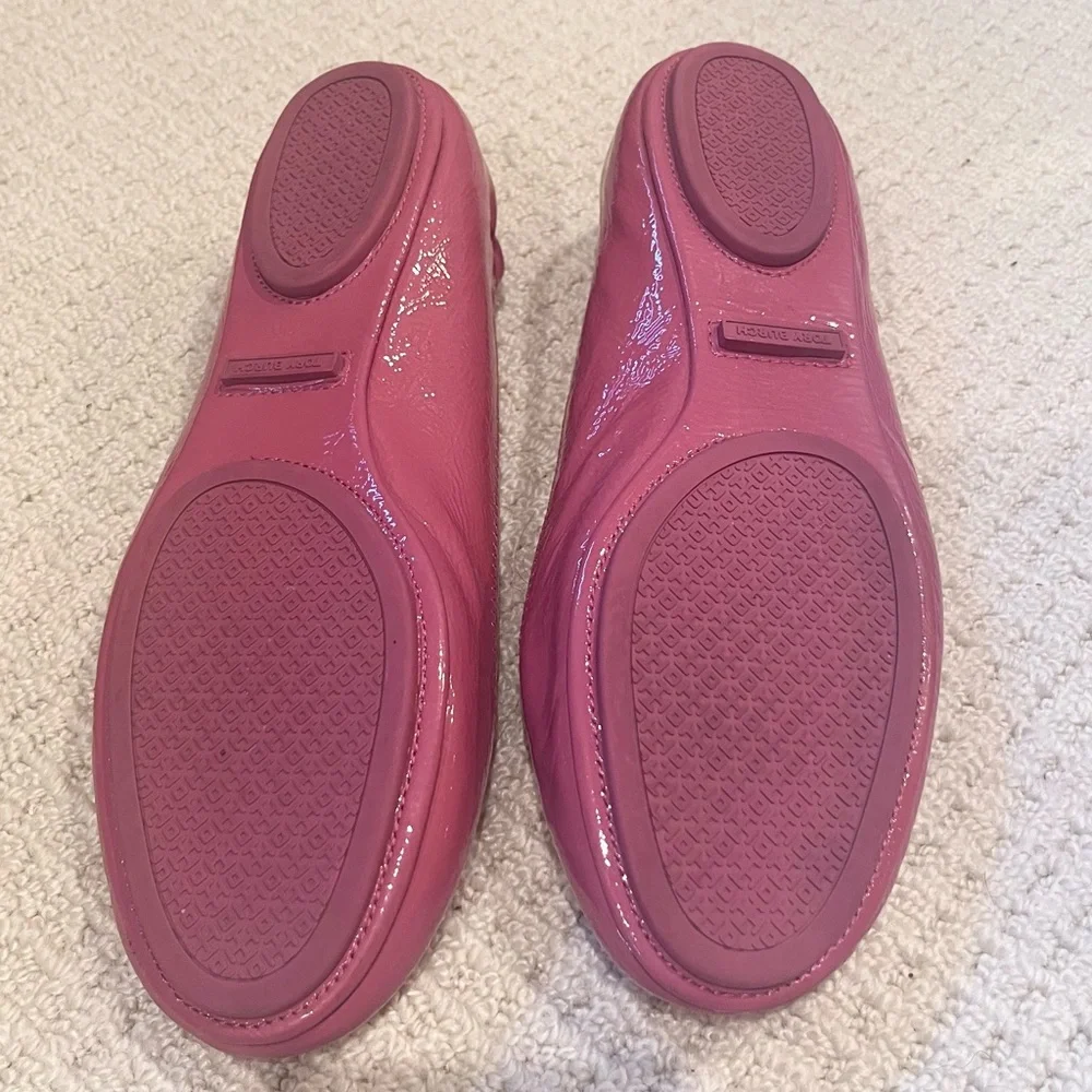 Tory Burch Minnie Travel Ballet Shoes - Washed Berry - Picture 4 of 6